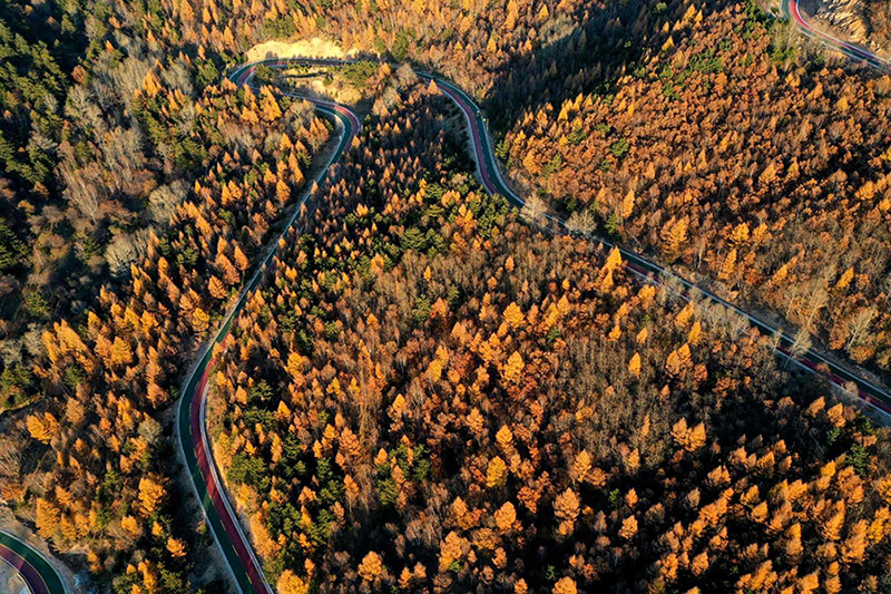 離石區彩色旅游公路